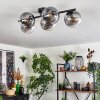 Gastor Plafonnier, Boule lumineuse Clair, Fumé, 5 lumières