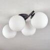 Gastor Plafonnier, Boule lumineuse Blanc, 4 lumières