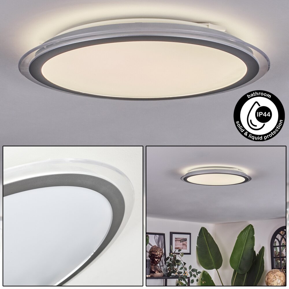 Arima Plafonnier LED Gris, Blanc, 1 lumière main product photo