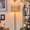 Bongal Lampadaire Écru, Noir, 1 lumière