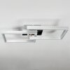 Binor Plafonnier LED Chrome, 1 lumière