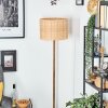 Cavaca Lampadaire Écru, Noir, 1 lumière