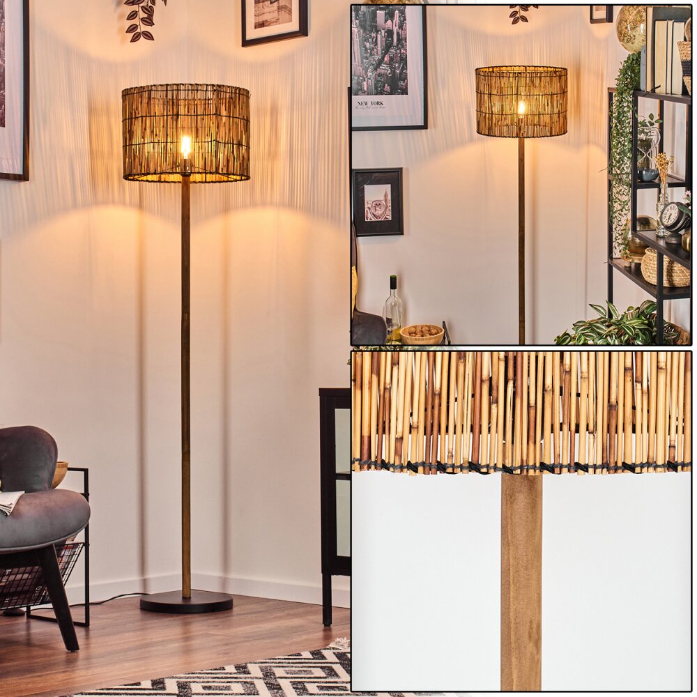 Cando Lampadaire Écru, Noir, 1 lumière main product photo