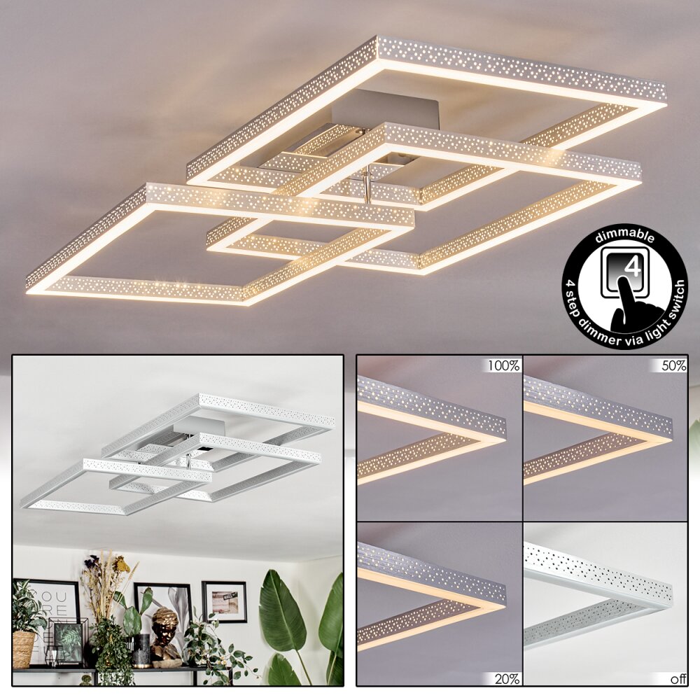 Binor Plafonnier LED Chrome, 1 lumière main product photo