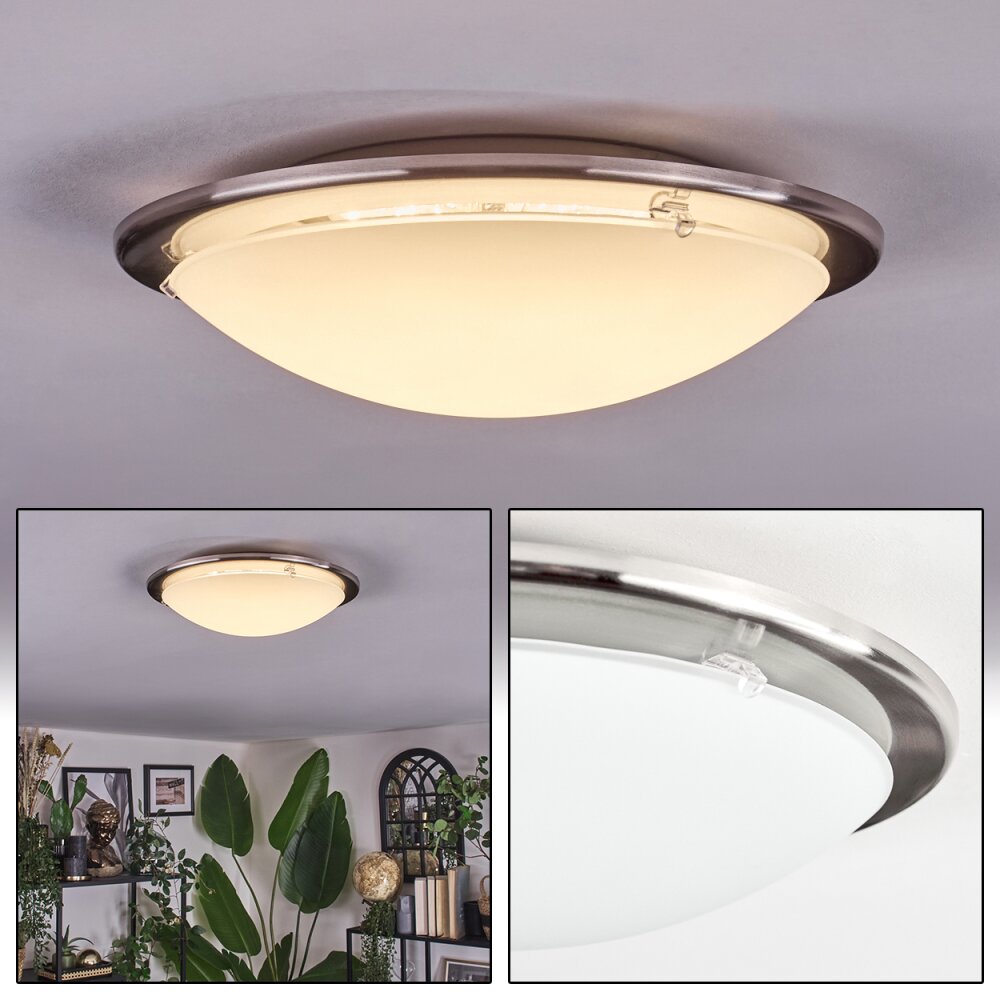 Brena Plafonnier LED Nickel mat, 1 lumière main product photo