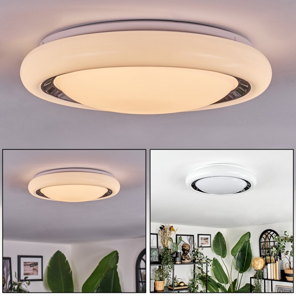 Kaas Plafonnier LED Noir, Blanc, 1 lumière main product photo
