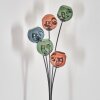 Ripoll Lampadaire Bleu, Vert, Cuivré, 5 lumières