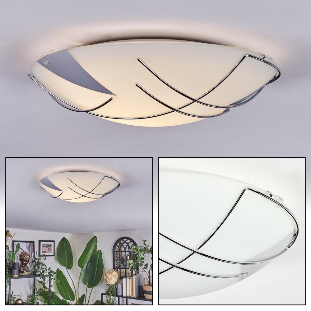 Davin Plafonnier Blanc, 1 lumière main product photo