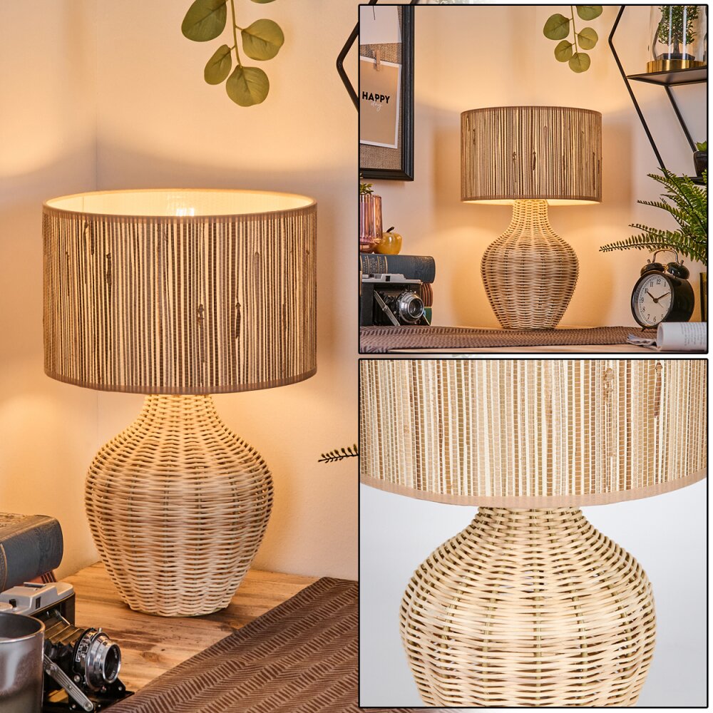 Halarna Lampe à poser Écru, 1 lumière main product photo