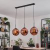 Gastor Suspension, Boule lumineuse, Suspension Cuivré, 3 lumières