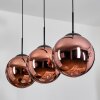 Gastor Suspension, Boule lumineuse, Suspension Cuivré, 3 lumières
