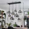Gastor Suspension, Boule lumineuse, Suspension Clair, Fumé, 8 lumières