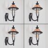 Gascon Lampe murale d´extérieur, Applique murale Cuivre, Noir, 1 lumière