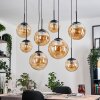 Gastor Suspension, Boule lumineuse, Suspension Ambre, 8 lumières