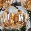 Gastor Suspension, Boule lumineuse, Suspension Ambre, 8 lumières