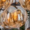 Gastor Suspension, Boule lumineuse, Suspension Ambre, 8 lumières