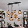 Gastor Suspension, Boule lumineuse, Suspension Ambre, 8 lumières