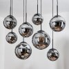 Gastor Suspension, Boule lumineuse, Suspension Fumé, 8 lumières Gastor Suspension, Boule lumineuse, Suspension Fumé, 8 lumières