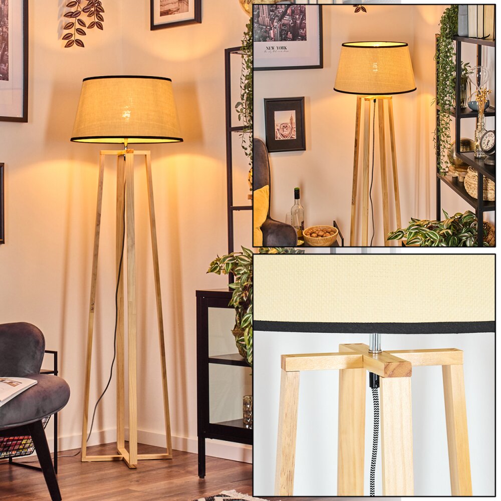 Chellas Lampadaire Écru, 1 lumière main product photo