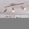 Crina Plafonnier, Spot de plafond Chrome, Nickel mat, 3 lumières