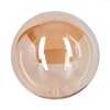 Abat-jour en verre  Chehalis Verre de rechange 15 cm Ambre