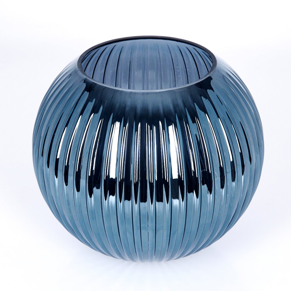 Abat-jour en verre Koyoto Verre de rechange, pièce de rechange 20 cm Bleu main product photo