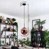 Gastor Suspension, Boule lumineuse, Suspension Cuivré, 1 lumière