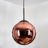 Gastor Suspension, Boule lumineuse, Suspension Cuivré, 1 lumière
