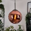 Gastor Suspension, Boule lumineuse, Suspension Cuivré, 1 lumière