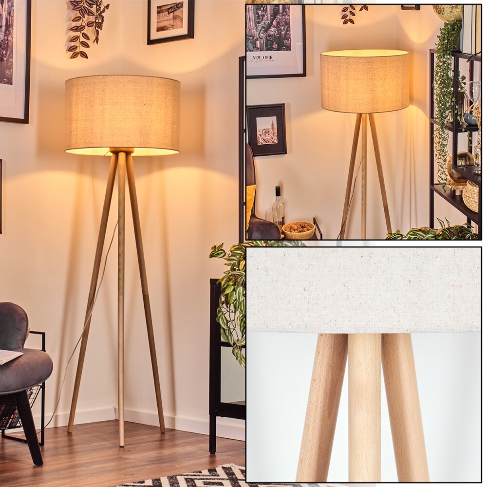 Flemming Lampadaire Écru, 1 lumière main product photo