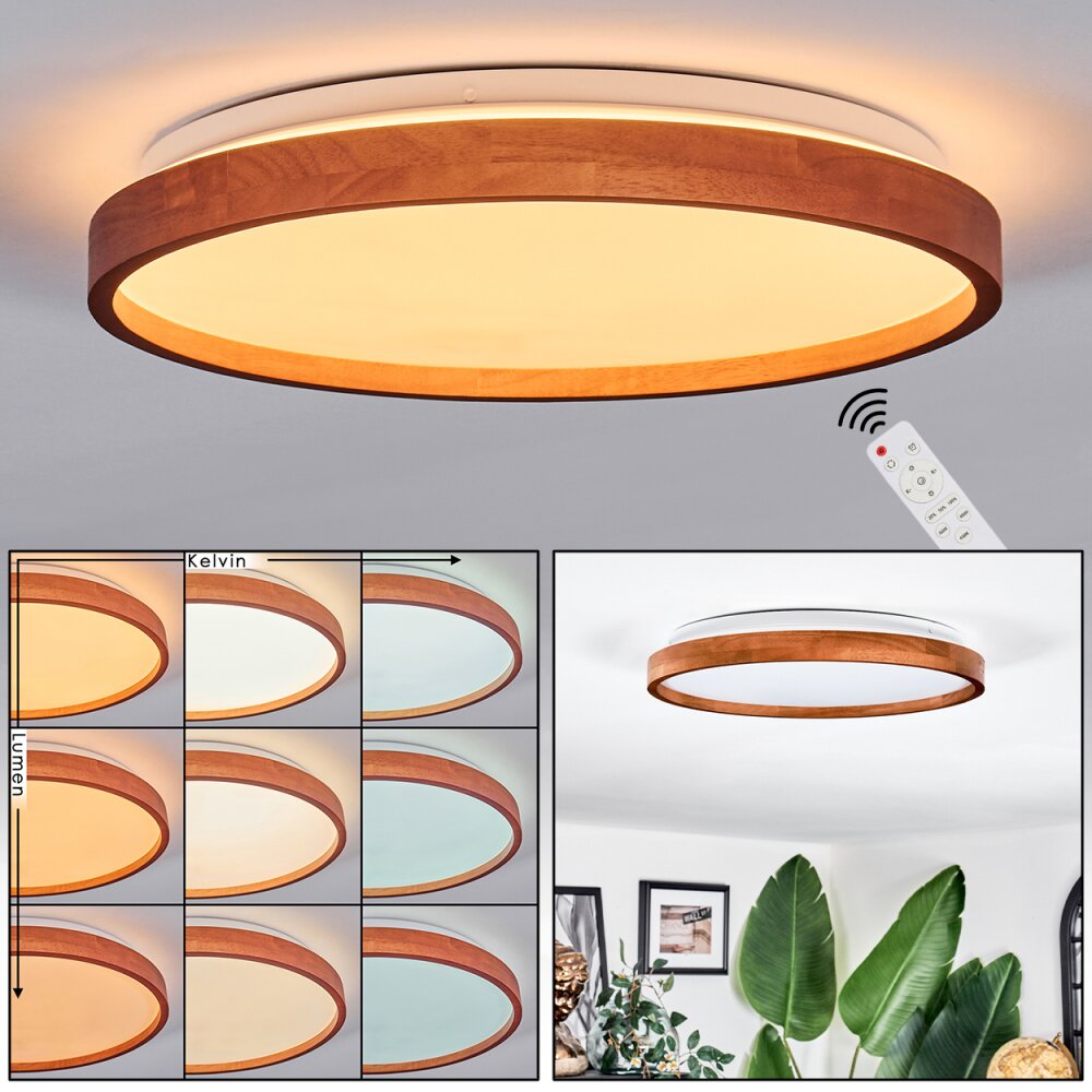 Sofo Plafonnier, Panel LED Blanc, 1 lumière, Télécommandes main product photo