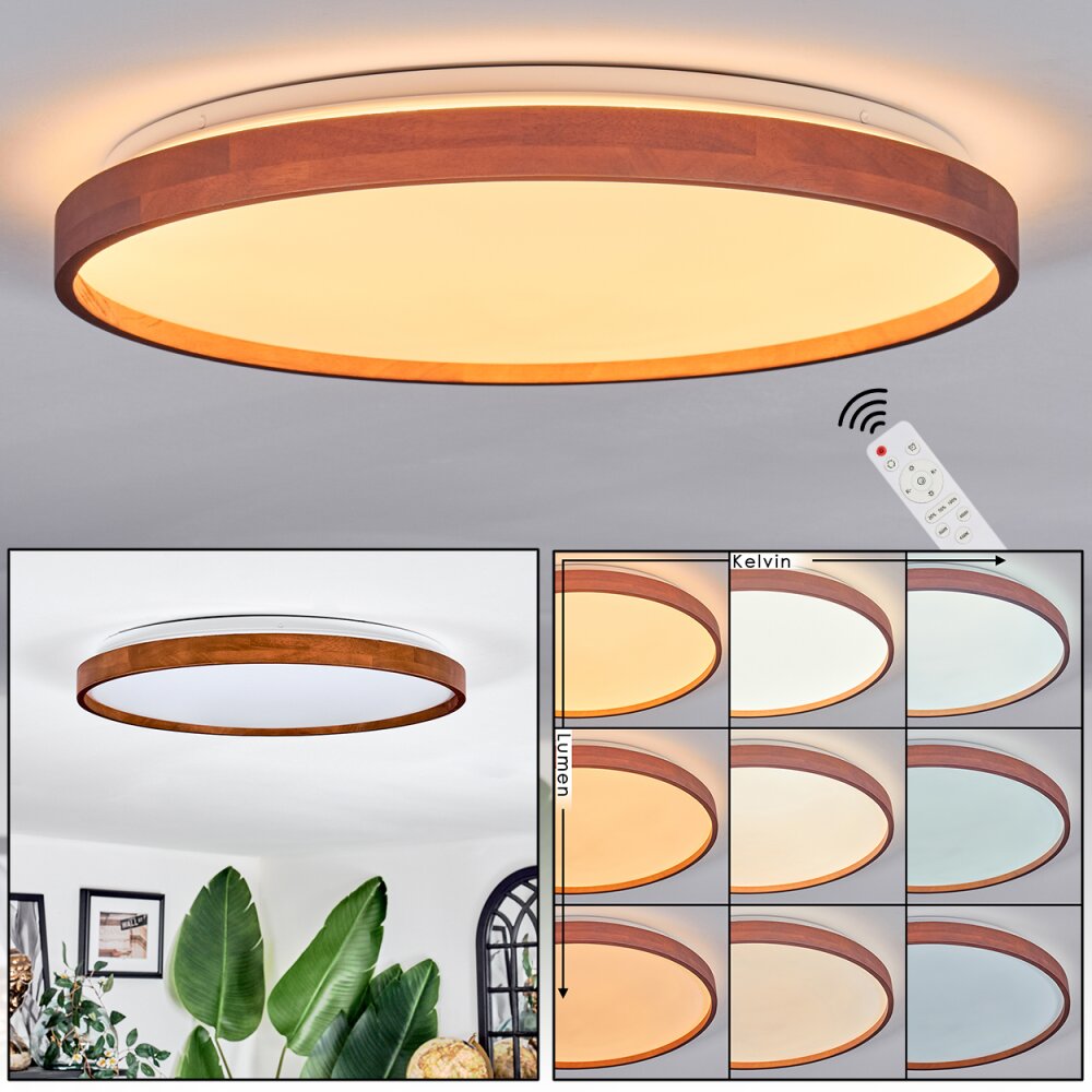 Sofo Plafonnier, Panel LED Blanc, 1 lumière, Télécommandes main product photo