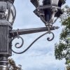 Lentua Réverbère, Eclairage de chemin Noir, Argenté, 3 lumières