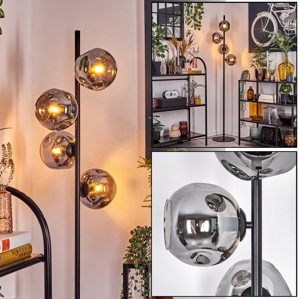 Ripoll Lampadaire Fumé, 4 lumières main product photo