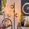 Koyoto Lampadaire Ambre, Clair, Fumé, 3 lumières
