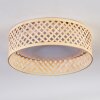Barroco Plafonnier LED Écru, Blanc, 1 lumière