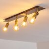 Plafonnier Lagunita Vieux laiton, 4 lumières