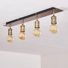 Plafonnier Lagunita Vieux laiton, 4 lumières