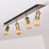 Plafonnier Lagunita Vieux laiton, 4 lumières