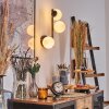 Chehalis Boule lumineuse, Applique murale Blanc, 3 lumières