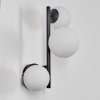 Chehalis Boule lumineuse, Applique murale Blanc, 3 lumières