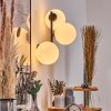 Chehalis Boule lumineuse, Applique murale Blanc, 3 lumières