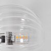 Chehalis Boule lumineuse, Applique murale Clair, 3 lumières