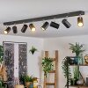 Gesteira Plafonnier, Spot de plafond Chrome, Noir, 8 lumières Gesteira Plafonnier, Spot de plafond Chrome, Noir, 8 lumières