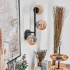 Chehalis Boule lumineuse, Applique murale Ambre, 3 lumières