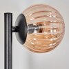 Chehalis Boule lumineuse, Applique murale Ambre, 3 lumières