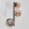 Chehalis Boule lumineuse, Applique murale Ambre, 3 lumières