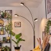 Nikkala Lampadaire Marbre, Noir, 3 lumières