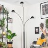 Nikkala Lampadaire Marbre, Noir, 3 lumières