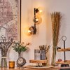 Chehalis Boule lumineuse, Applique murale Ambre, Clair, 3 lumières